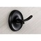 Kingston Brass BA317MB Classic Robe Hook, Matte Black BA317MB - alternate 2
